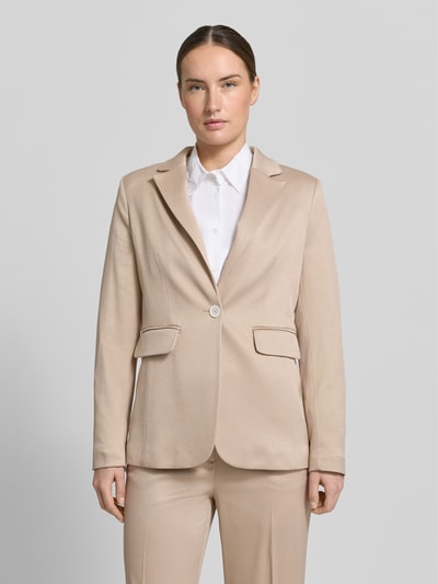 MORE & MORE Regular Fit Blazer mit Pattentaschen Beige 4