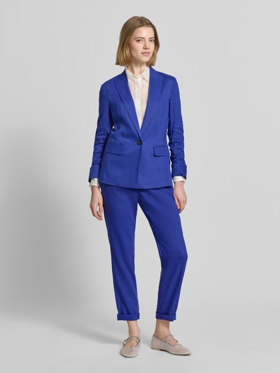 Marc Cain Blazer aus Leinen-Mix mit Reverskragen Royal 1
