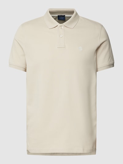 MCNEAL Poloshirt mit Label-Stitching Beige 2