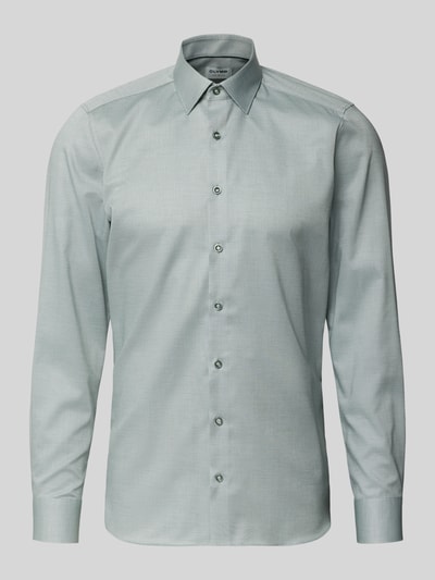 Produktfoto, Slim Fit Freizeithemd mit Kentkragen von OLYMP Level Five, Herren, Baumwoll-Mix, langärmelig, Knopfleiste, sportliche Manschetten