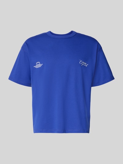 JACK & JONES Regular Fit T-Shirt mit überschnittenen Schultern Royal 1