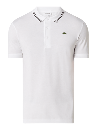 Lacoste Koszulka polo z piki Biały 2