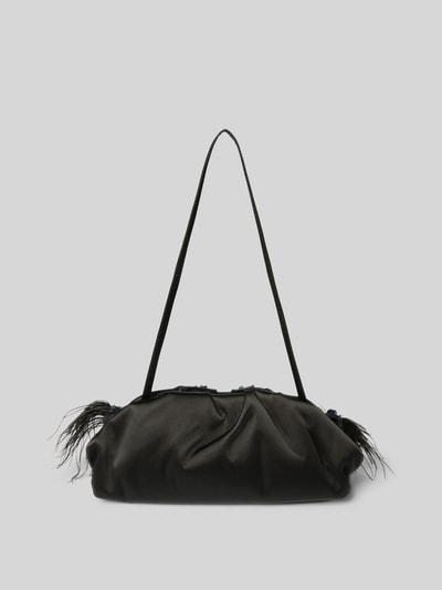 Marc Cain Schoudertas met bloemdetails Zwart - 4