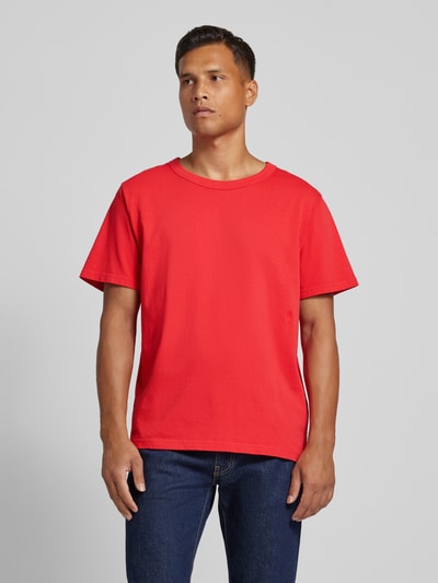 ANNARR T-shirt met ronde hals, model 'ANRRO' Rood - 4