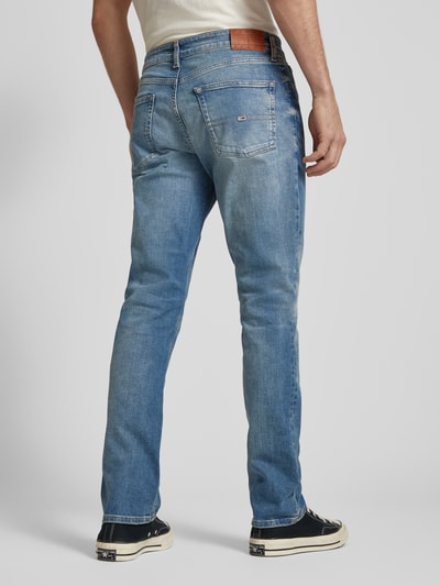 Tommy Jeans Jeansy o kroju slim fit z 5 kieszeniami model ‘SCANTON’ Jeansowy niebieski 5