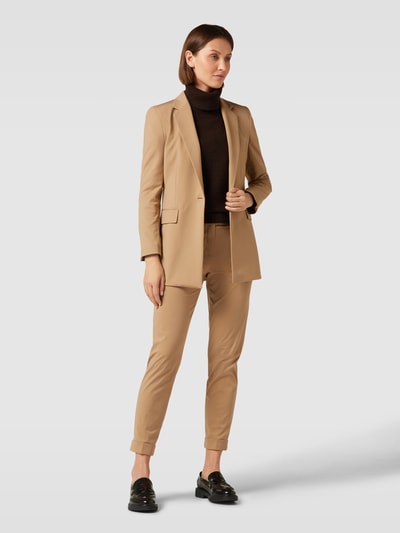 BOSS Black Women Blazer mit Pattentaschen Modell 'Jexotta' Beige 1