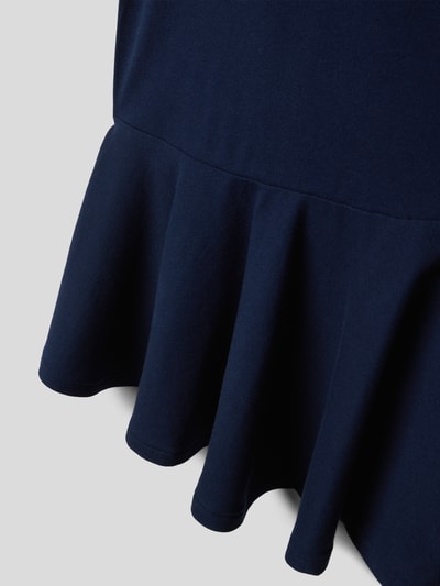 Polo Ralph Lauren Kids Sukienka polo z wyhaftowanym logo Granatowy 2