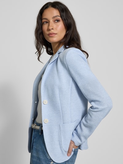 WHITE LABEL Blazer mit aufgesetzten Taschen Bleu 3