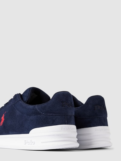 Polo Ralph Lauren Sneakersy z detalem z logo Granatowy 2