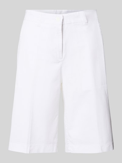 Cambio Wide Leg Shorts mit Bügelfalten Modell 'STELLA BERM' Offwhite 2