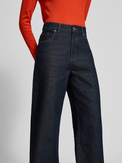 Jake*s Casual Jeansy z szeroką nogawką i wpuszczanymi kieszeniami Ciemnoniebieski 3