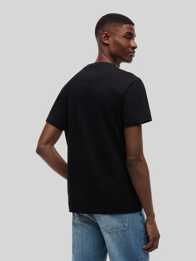 Tommy Jeans Regular Fit T-Shirt aus reiner Baumwolle Black 5