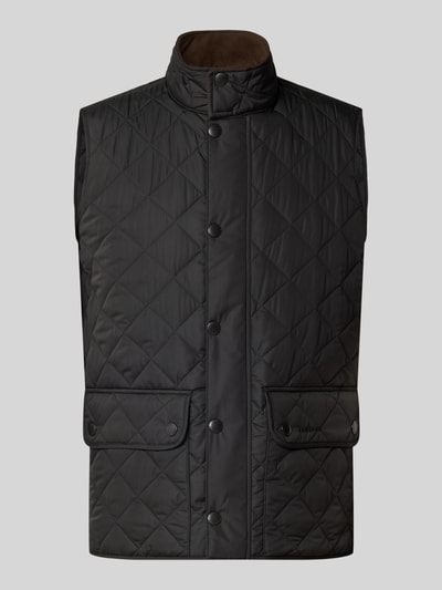 Barbour Slim Fit Weste mit Logo-Stitching Modell 'NEW LOWERDALE' Black 1