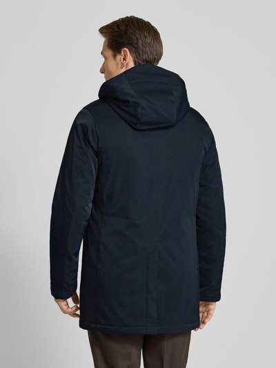 Profuomo Regenjack met blinde ritssluiting Marineblauw - 5