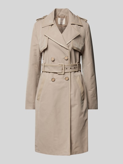 Guess Trenchcoat mit Leistentaschen Modell 'JENNY' Stein 2