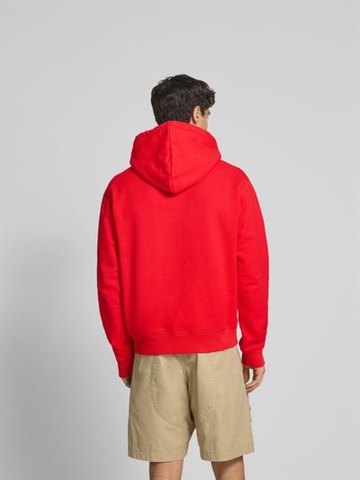 Dsquared2 Oversized Hoodie mit Label-Print Rot 5