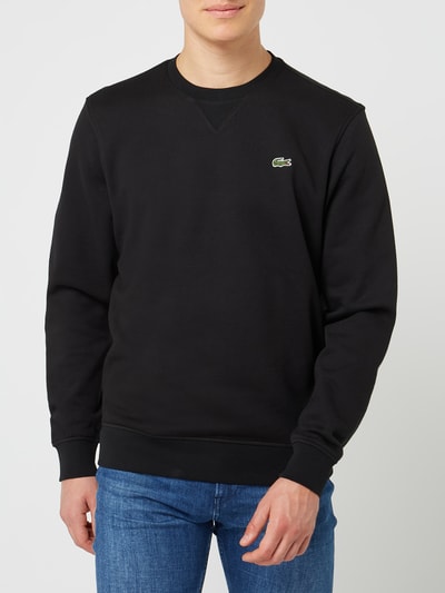 Lacoste Sweatshirt mit Logo Black 4