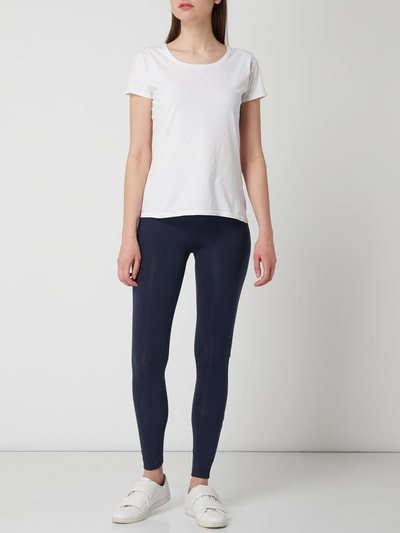 TOMMY SPORT Leggings mit Kontrasteinsatz  Dunkelblau 1