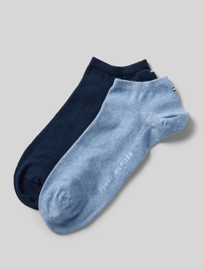 Tommy Hilfiger Sneakersocken mit Label-Detail im 2er-Pack Bleu 1