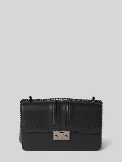 Seidenfelt Umhängetasche in Leder-Optik Modell 'Roros' Black 2