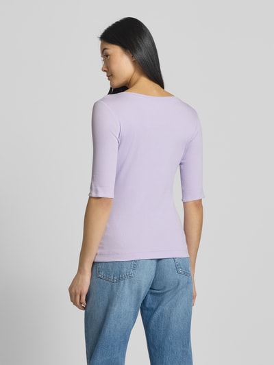 Marc Cain T-shirt met 1/2-mouwen Lila - 5