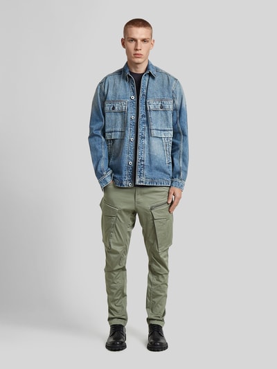 G-Star RAW Cargo Fit Hose aus Baumwoll-Mix  Oliv 1