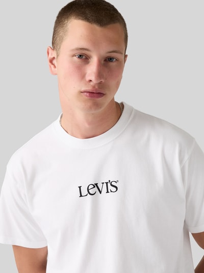 Levi's® Vintage Fit T-Shirt aus reiner Baumwolle Weiss 3