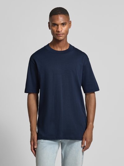 SELECTED HOMME Regular Fit T-Shirt aus reiner Baumwolle Modell 'COLMAN' Marine 4