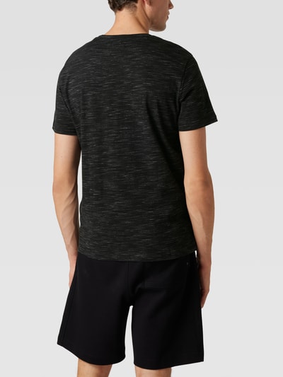 Tom Tailor T-Shirt mit Streifenmuster Black 5