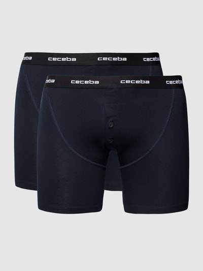 Ceceba Plus PLUS SIZE Trunks mit elastischem Logo-Bund im 2er-Pack Black 2