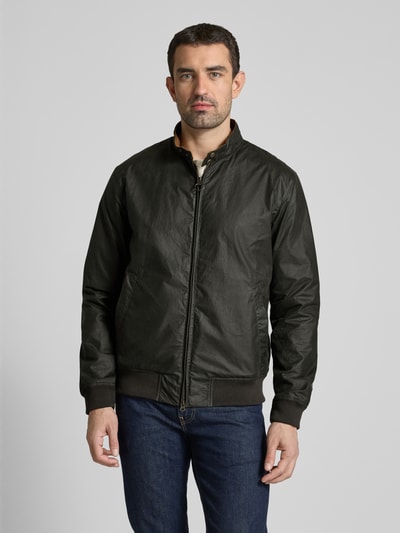 Barbour Jacke mit Zweiwege-Reißverschluss Modell 'ROYSTON' Oliv 4