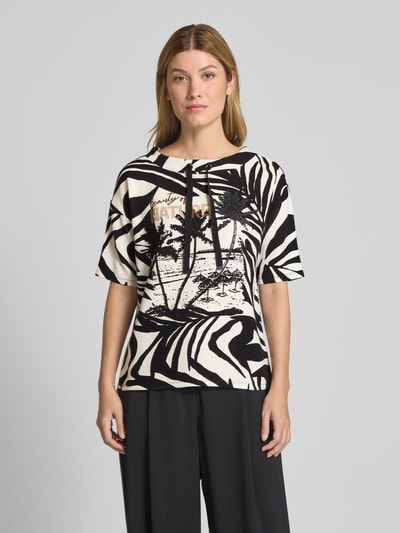 Betty Barclay Bluza z rękawem 1/2 Czarny 4