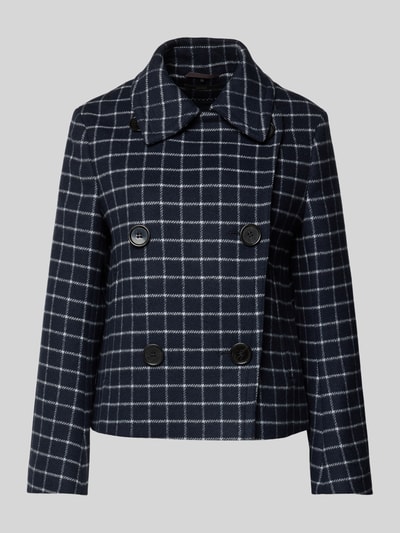 Windsor Jack met knoopsluiting Marineblauw - 2