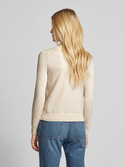 Tommy Hilfiger Gebreide pullover met boothals Beige - 5