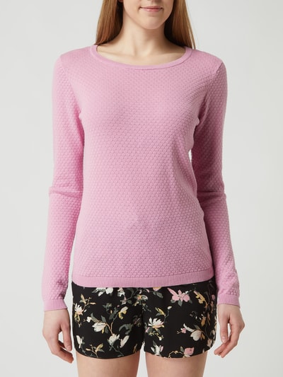 Vero Moda Pullover aus Bio-Baumwolle Modell 'Care' Lavender 4