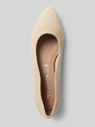 Tamaris Ballerina's met blokhak Taupe - 2