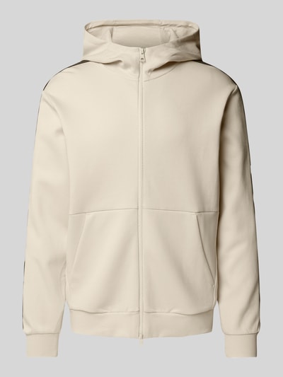 EA7 Emporio Armani Sweatjacke mit Zweiwege-Reißverschluss Offwhite 2