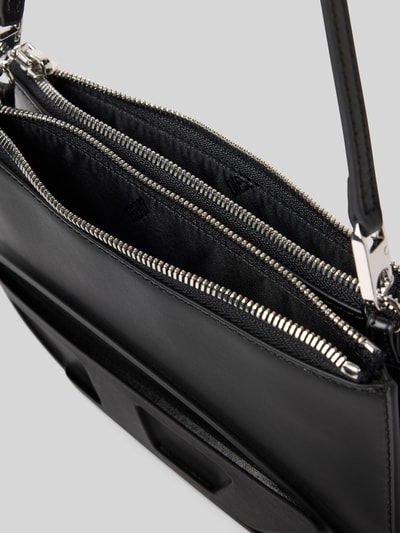 Diesel Shoulder Bag mit Reißverschluss Black 5