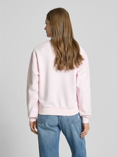 Tommy Hilfiger Sweatshirt mit Logo-Stitching Rosa 5