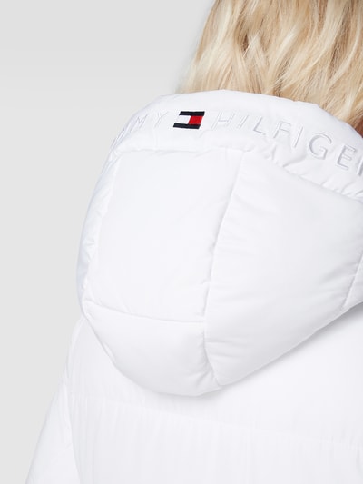 Tommy Hilfiger Gewatteerde jas met capuchon Wit - 3