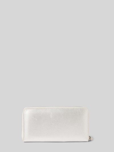 VALENTINO BAGS Portemonnee met labeldetail, model 'DIVINA' Zilver - 2
