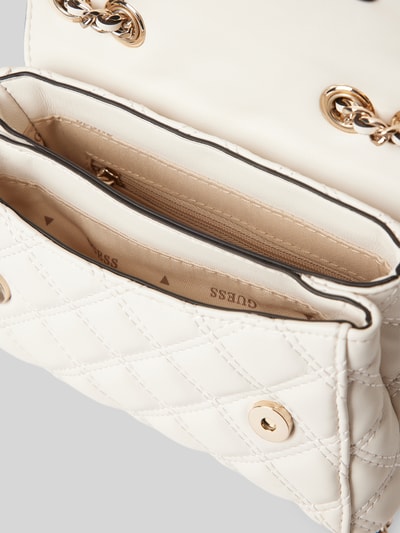 Guess Handtas met hengsel, model 'GIULLY' Goud gemêleerd - 5