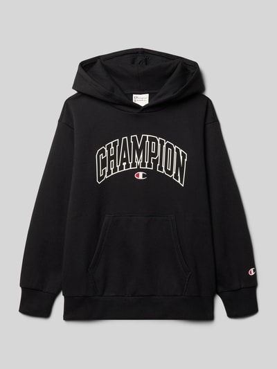 CHAMPION Hoodie mit Kapuze Black 1