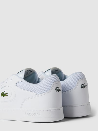 Lacoste Sneaker aus echtem Leder Modell 'LINESET' Weiss 2