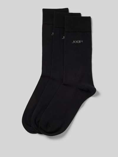 JOOP! Collection Socken mit Label-Detail im 3er-Pack Black 1