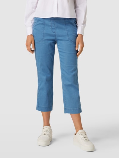 TONI Regular Fit Jogpants in verkürztem Schnitt Modell 'SUE' Blau 4