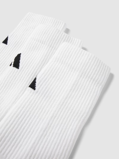 ADIDAS SPORTSWEAR Socken mit Label-Stitching Modell 'CUSH' im 3er-Pack Weiss 2