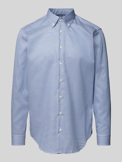 Christian Berg Men Regular Fit Business-Hemd mit Button-Down-Kragen Bleu 2