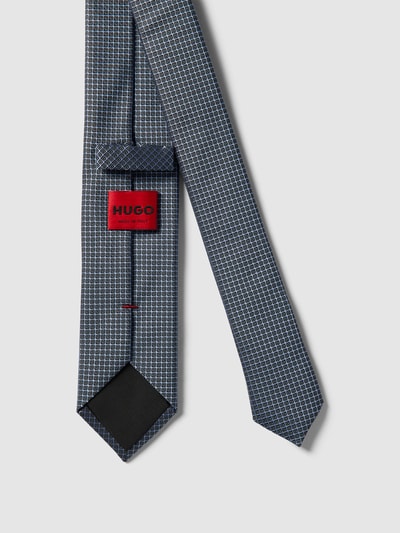 HUGO Krawatte mit Allover-Muster Modell 'Tie' (6 cm) Hellblau 2
