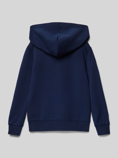 Polo Ralph Lauren Kids Hoodie met labelstitching Marineblauw - 3